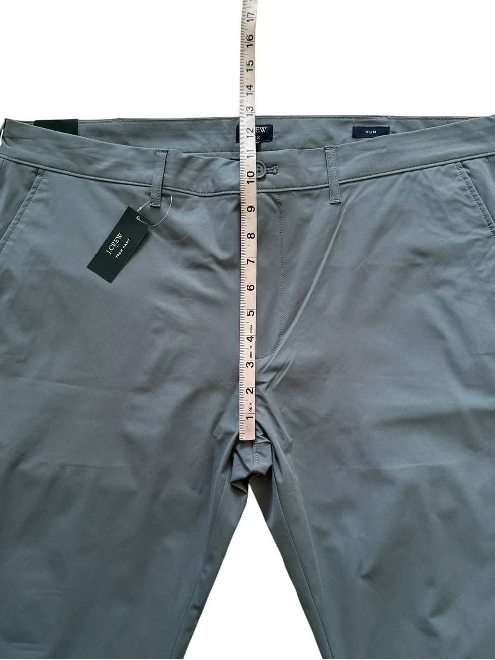 NWT J. Crew Flex Tech Pant Men's 38x32 Slim Fit Performance Golf Casual Stretch